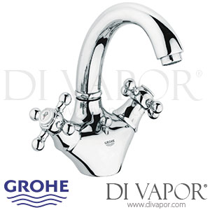 Grohe Sinfonia Chrome Basin Mixer - 2000 to 2008 - Tap Spare Parts 21014000 GEN1